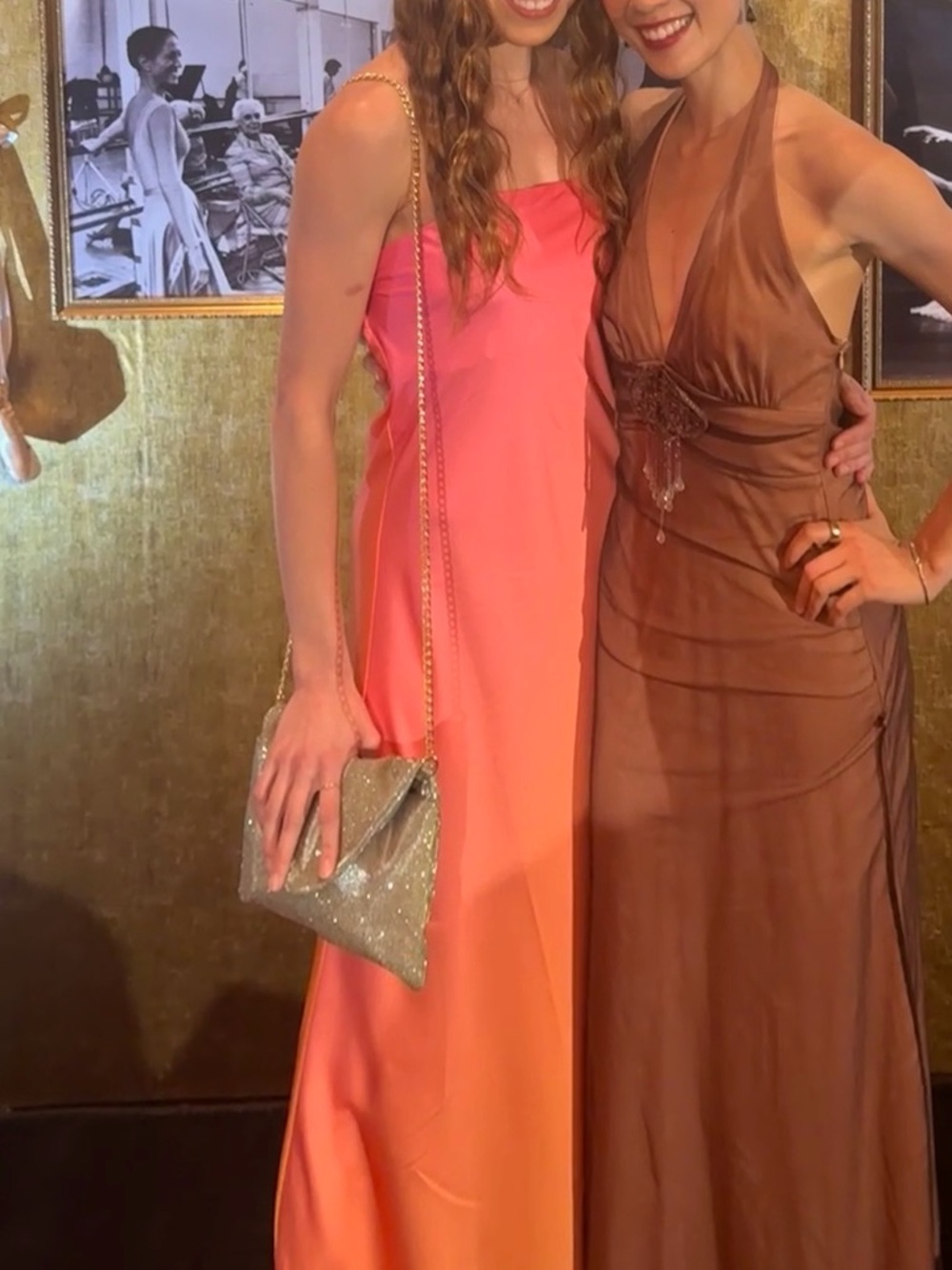 Natalia Pink Sorbet Strapless Maxi Dress 12th Tribe